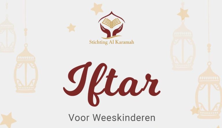 Iftar voor weeskinderen