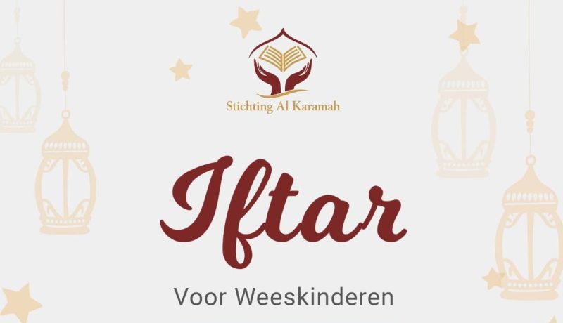 Iftar voor weeskinderen