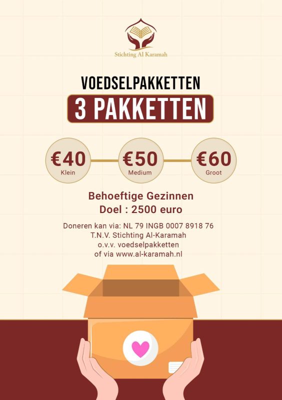 Voedselpakketten Marokko