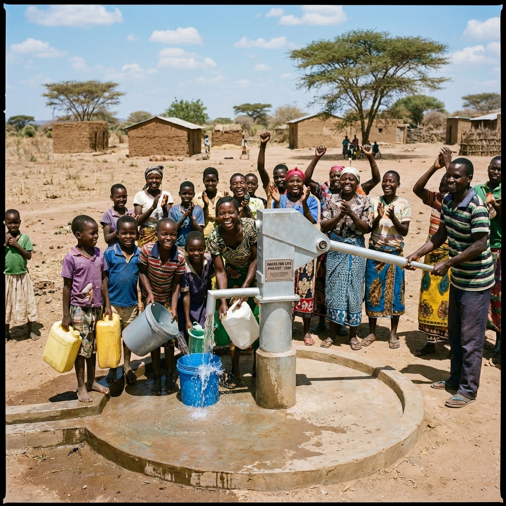 Waterputten project - schoon water voor gemeenschappen